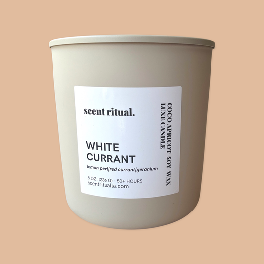 White Currant Glow Wick