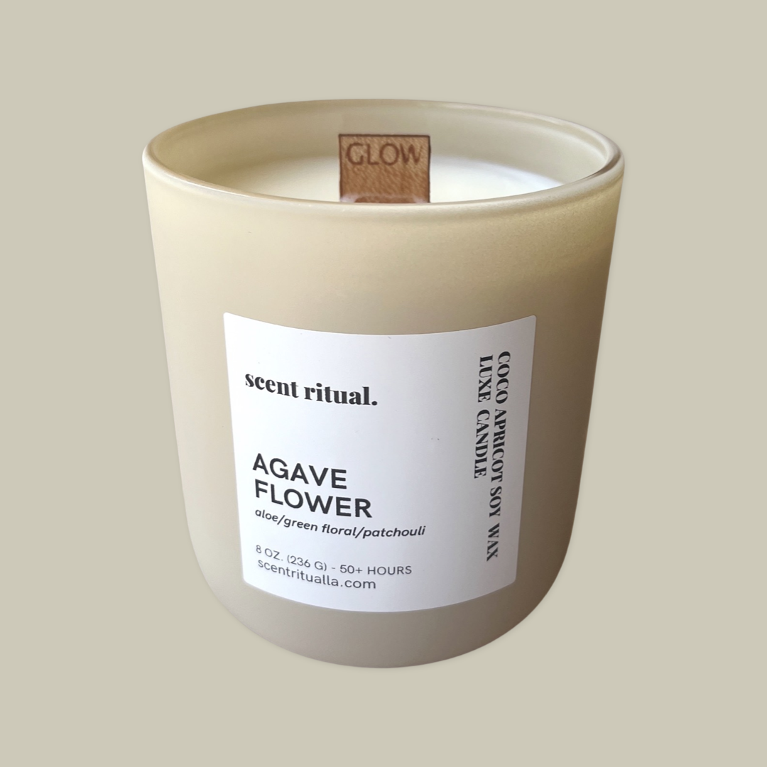 Agave Flower Glow Wick