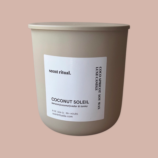 Coconut Soleil Glow Wick