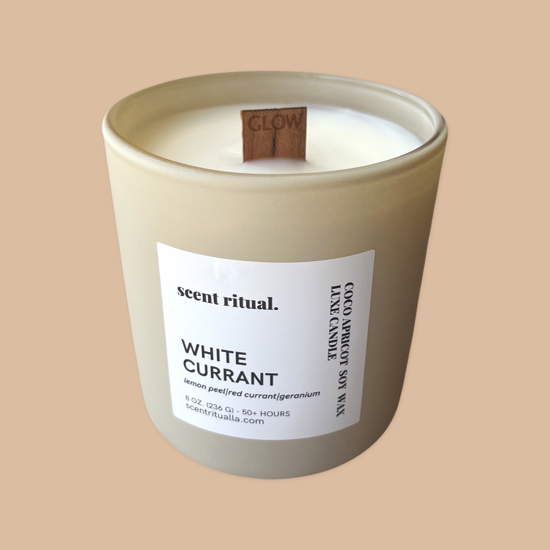 White Currant Glow Wick